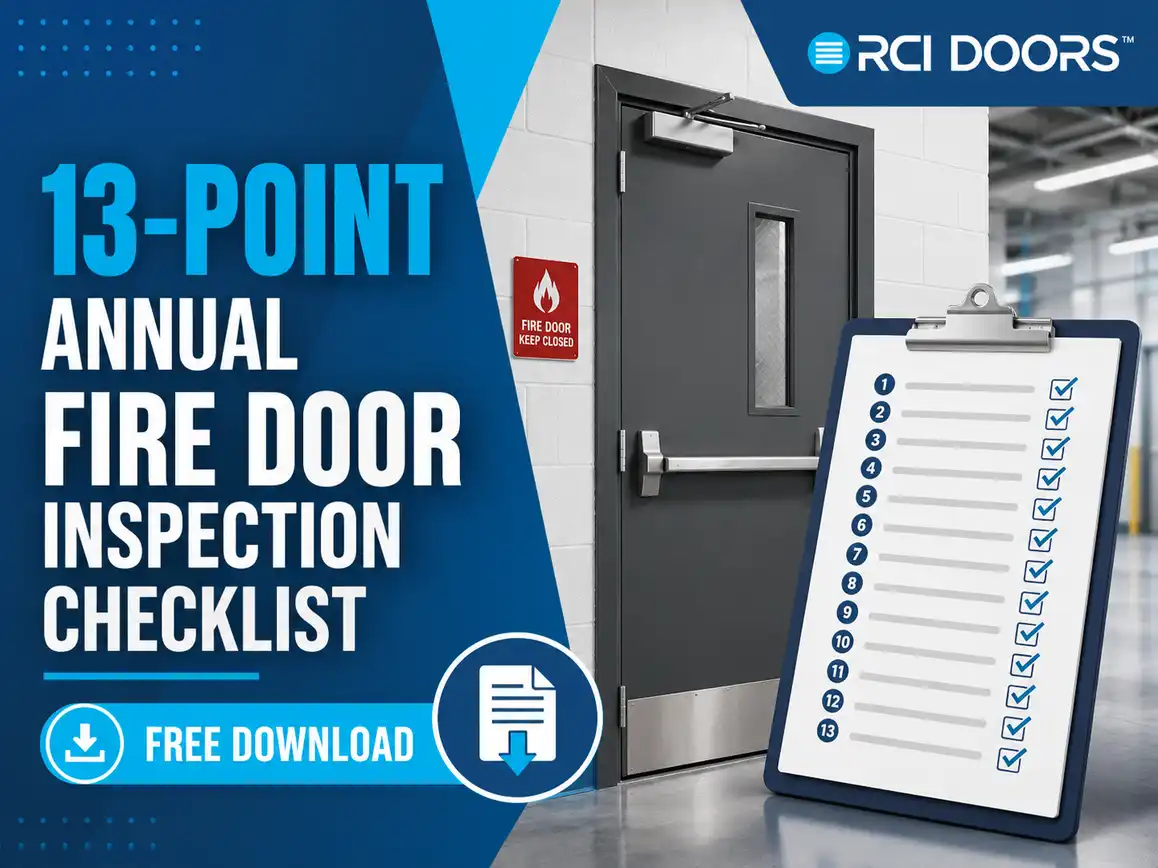 13 Point Fire Door Inspection Checklist