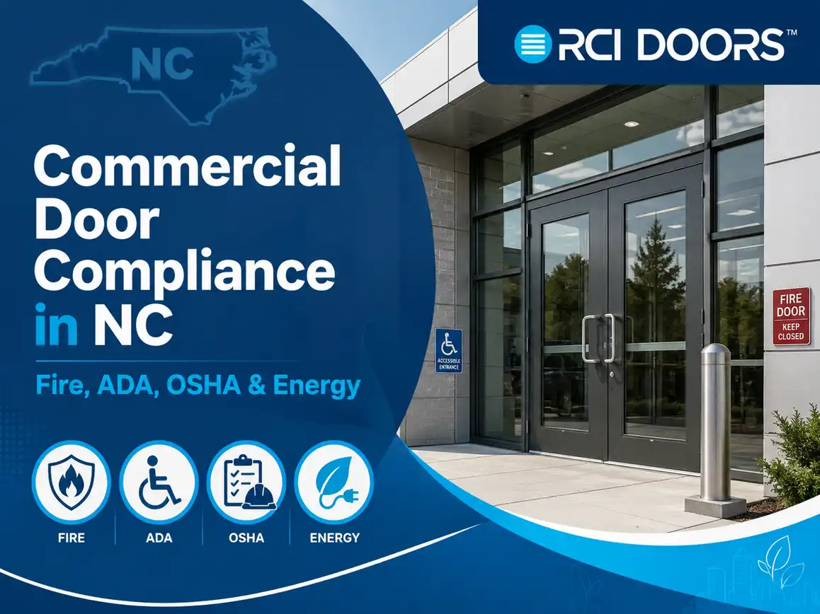 Commercial Door Compliance in NC Fire ADA OSHA & Energy